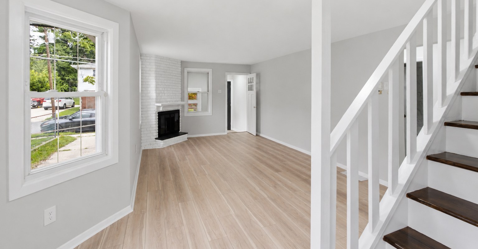 Staircase and hallway transitions